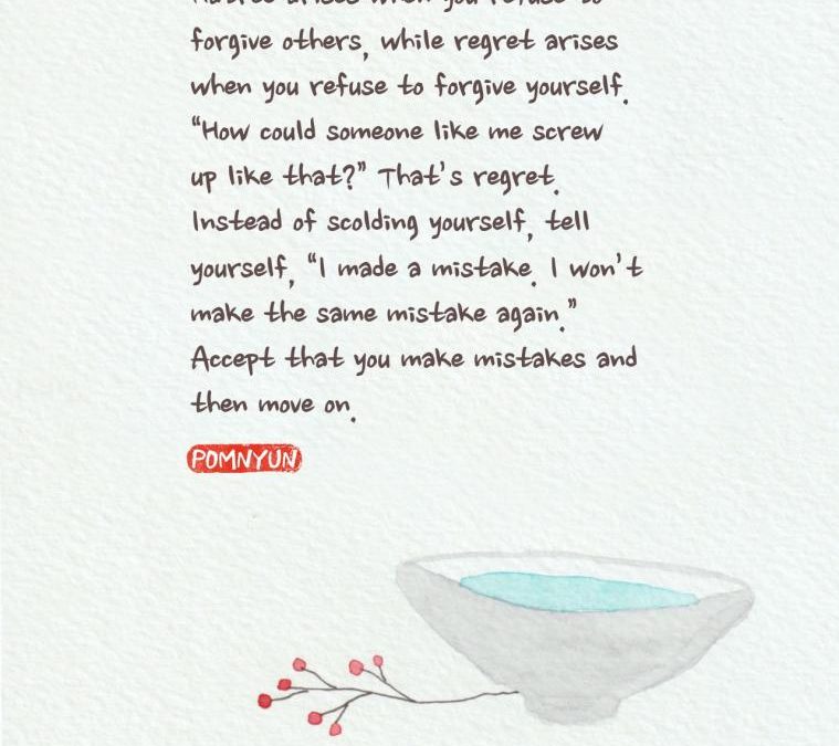 Accept Yourself and Move on
