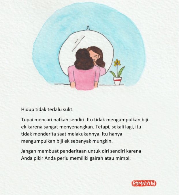 Hidup tidak terlalu sulit