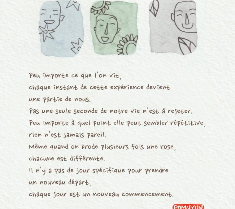 №4-Chaque jour est un nouveau commencement
