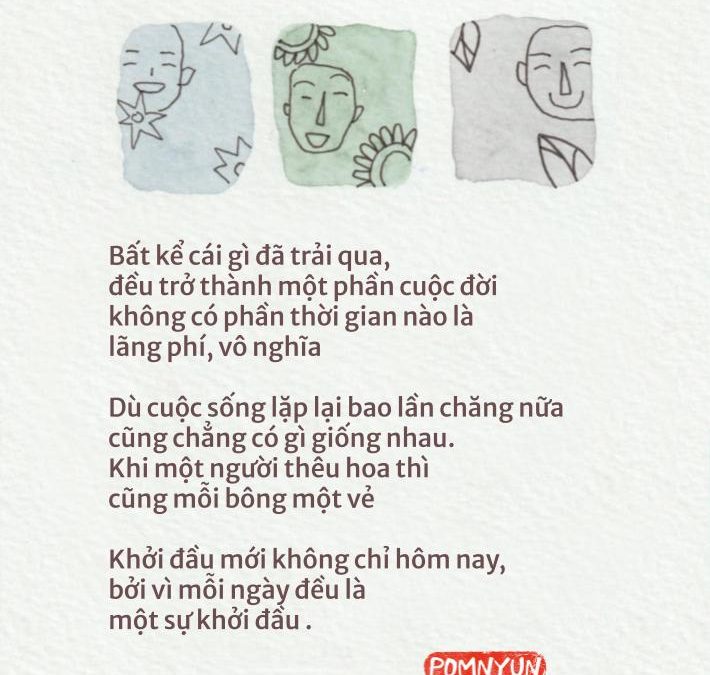 Mỗi ngày đều là một sự khởi đầu