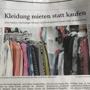  Es ist schön, dass solche Artikel heutzutage häufig in lokalen Zeitungen erscheinen.