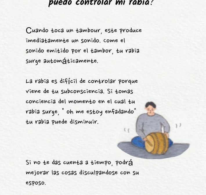 “Me enfado con mi esposo mucho, ¿cómo puedo controlar mi rabia?” 