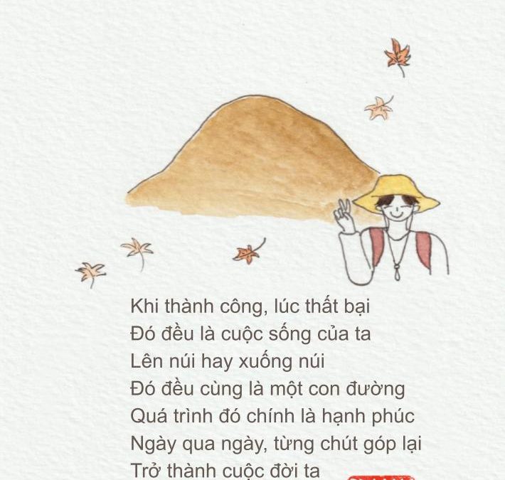 Ngày qua ngày, từng chút góp lại trở thành cuộc đời ta