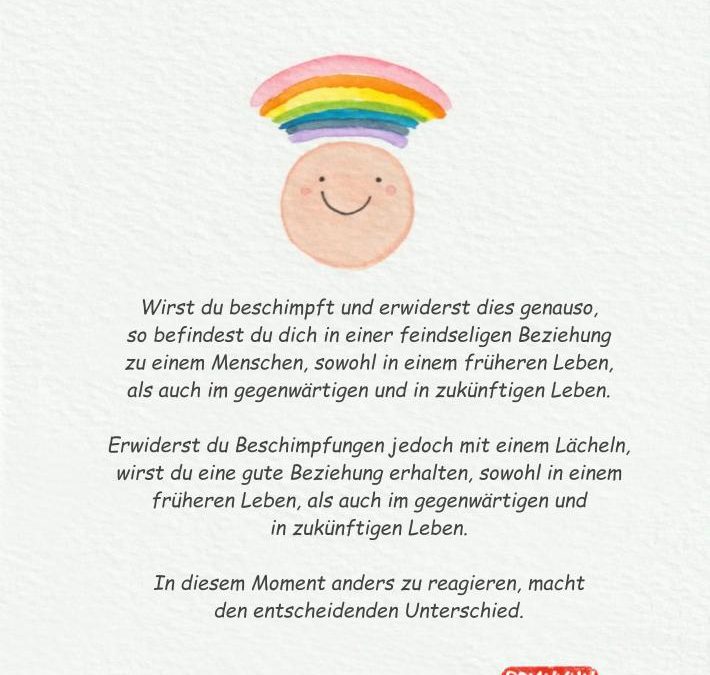 In diesem Moment anders zu reagieren macht den Unterschied.