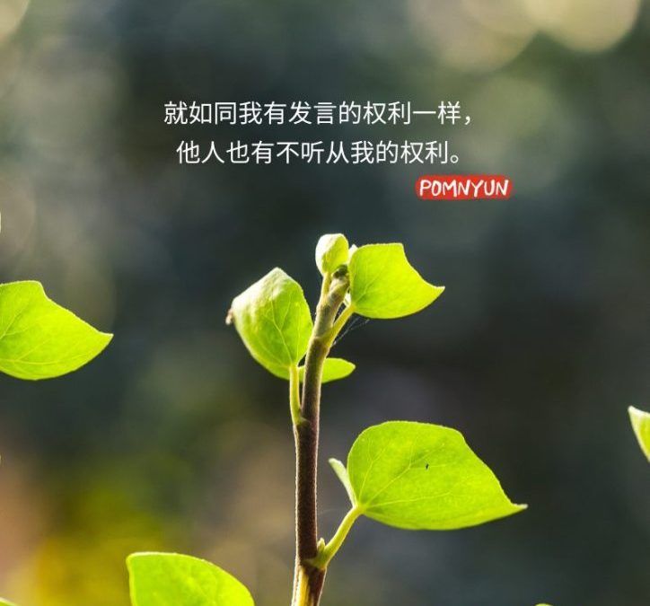 发言的权力与不听从的权力