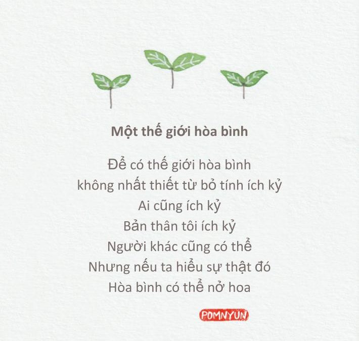 Một thế giới hòa bình