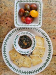 #2023missionimpossible I made a tofu steak with a soy sauce. I also added tomatoes. Throughout this practice, I am being aware of my food habit and consciously choose to eat right (not only helpful to myself but also to others including our earth). I am not always successful, but will continue to try. Thank you so much for this opportunity to the Jungto Society and my fellow  practitioners! 