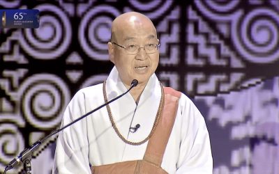 Ven. Pomnyun Sunim Gives Keynote Speech at the 65th Ramon Magsaysay Awards